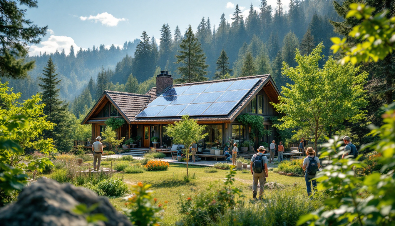 Eco-conscious sustainability practices at luxury Alaska lodge