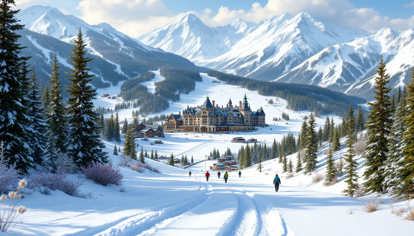 Alyeska Resort in Alaskan glacial valley with outdoor adventure activities